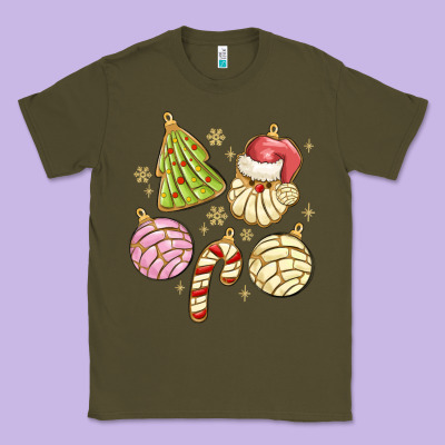 Christmas Conchas Classic Tee Designed By Maliassmallbusiness