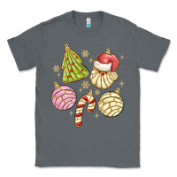 Charcoal Heather christmas conchas Classic Tee - MaliasSmallBusiness