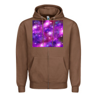 Chestnut colorful abstract galaxy black and purple Zipper Hoodie - TumblerDesignByShophia