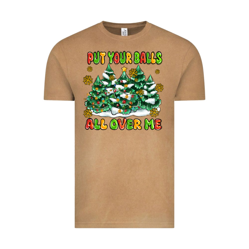 Put Your Balls All Over Me Vintage Tee by MaliasSmallBusiness | Teevron