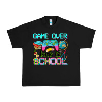 Black game over back to school Urban Heavy Tee - NancyCooperArtShop