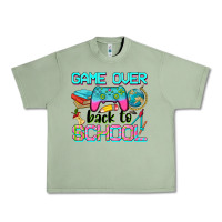 Oil Green game over back to school Urban Heavy Tee - NancyCooperArtShop