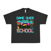 Pigment Black game over back to school Urban Heavy Tee - NancyCooperArtShop