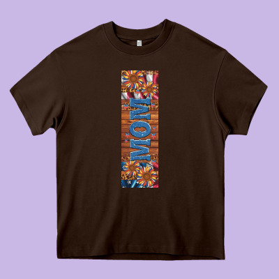 Usa Flag And Mom Penwraps Heavy Core Tee Designed By Artiststas