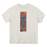 Cream usa flag and mom penwraps Heavy Core Tee - Artiststas
