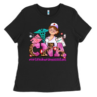 Black cna certified nursing assistant Ladies Tee - AdoDesignShop