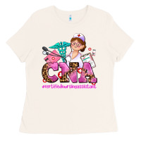 Bone cna certified nursing assistant Ladies Tee - AdoDesignShop