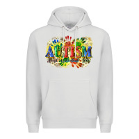 Dove Grey Autism accept understand love Premium Hoodie - CowGirlArtShop