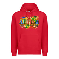 Red Autism accept understand love Premium Hoodie - CowGirlArtShop