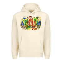 Sandshell Autism accept understand love Premium Hoodie - CowGirlArtShop