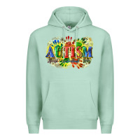 Seafoam Autism accept understand love Premium Hoodie - CowGirlArtShop