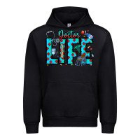 Black Doctor Life Urban Hoodie - CowhideDigitalArt