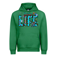 Emerald Doctor Life Urban Hoodie - CowhideDigitalArt