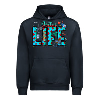 Navy Doctor Life Urban Hoodie - CowhideDigitalArt