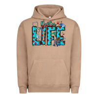 Pigment Burro Doctor Life Urban Hoodie - CowhideDigitalArt