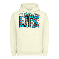 Pigment Pistachio Doctor Life Urban Hoodie - CowhideDigitalArt