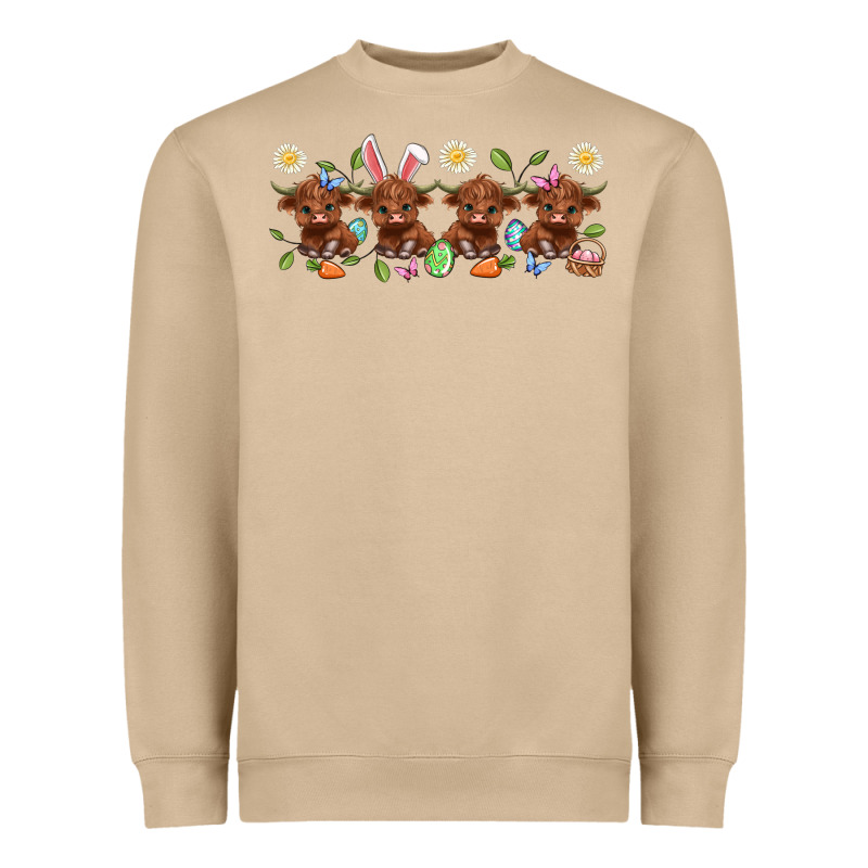 Easter Day Baby Heifers Heavyweight Sweatshirt by Artiststas | Teevron