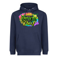 Navy pinch proof St. Patrick's  Day Heavyweight Hoodie - HowdyJamesFarm