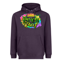 Plum pinch proof St. Patrick's  Day Heavyweight Hoodie - HowdyJamesFarm