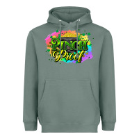 Sage pinch proof St. Patrick's  Day Heavyweight Hoodie - HowdyJamesFarm