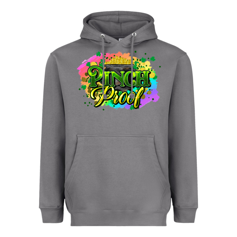 Pinch Proof St. Patrick's  Day Heavyweight Hoodie by HowdyJamesFarm | Teevron