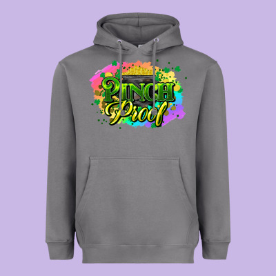 Pinch Proof St. Patrick's  Day Heavyweight Hoodie Designed By Howdyjamesfarm