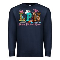 Navy licensed practical nurse Premium Sweatshirt - OliviaCreatesArt