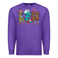 Purple licensed practical nurse Premium Sweatshirt - OliviaCreatesArt