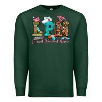 Sports Green licensed practical nurse Premium Sweatshirt - OliviaCreatesArt