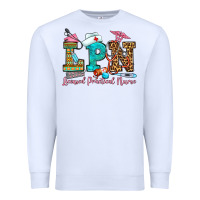 White licensed practical nurse Premium Sweatshirt - OliviaCreatesArt