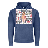 Vintage Denim self care Vintage Hoodie - MaliasSmallBusiness