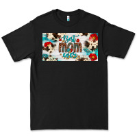Black best mom ever license plate Premium Tee - Artiststas