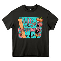 Asphalt little miss kindergarten cutie Heavy Core Tee - JahusDesignShop