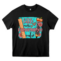 Black little miss kindergarten cutie Heavy Core Tee - JahusDesignShop