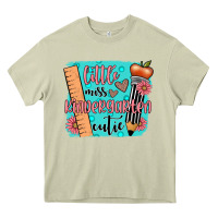 Mossy little miss kindergarten cutie Heavy Core Tee - JahusDesignShop