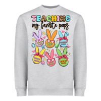 Teaching My Favorite Peeps Heavyweight Sweatshirt | Teevron