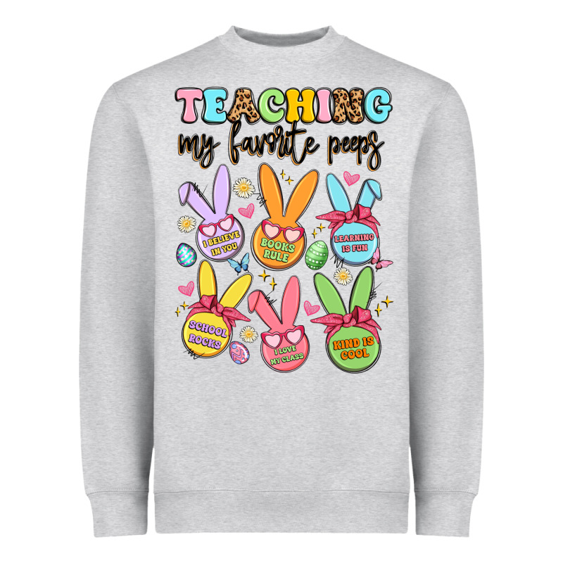 Teaching My Favorite Peeps Heavyweight Sweatshirt by Artiststas | Teevron