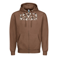 Chestnut cute penguin Zipper Hoodie - TumblerDesignByShophia