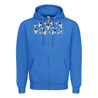 True Royal cute penguin Zipper Hoodie - TumblerDesignByShophia