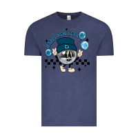 Vintage Denim happy new year disco ball Vintage Tee - MaliasSmallBusiness