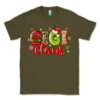 Army Green gigi claus Classic Tee - MaliasSmallBusiness