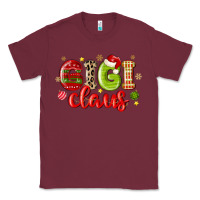 Burgundy gigi claus Classic Tee - MaliasSmallBusiness