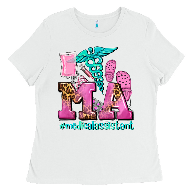 M A Medical Assistant Ladies Tee by AdoDesignShop | Teevron