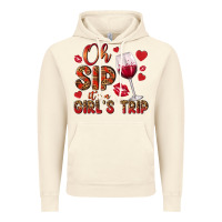 Vintage Artic oh sip its a girls trip Vintage Hoodie - NancyCooperArtShop