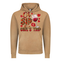 Vintage Camel oh sip its a girls trip Vintage Hoodie - NancyCooperArtShop