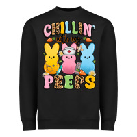 Black chillin' with my peeps nurse Heavyweight Sweatshirt - Artiststas
