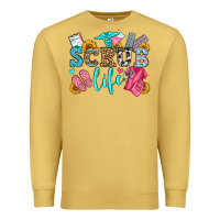 Antique Gold scrub life olivia Premium Sweatshirt - OliviaCreatesArt