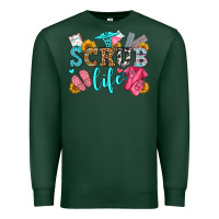 Sports Green scrub life olivia Premium Sweatshirt - OliviaCreatesArt