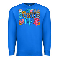 True Royal scrub life olivia Premium Sweatshirt - OliviaCreatesArt