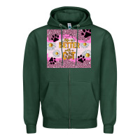 Sports Green life is better with a cat Zipper Hoodie - TumblerDesignByShophia